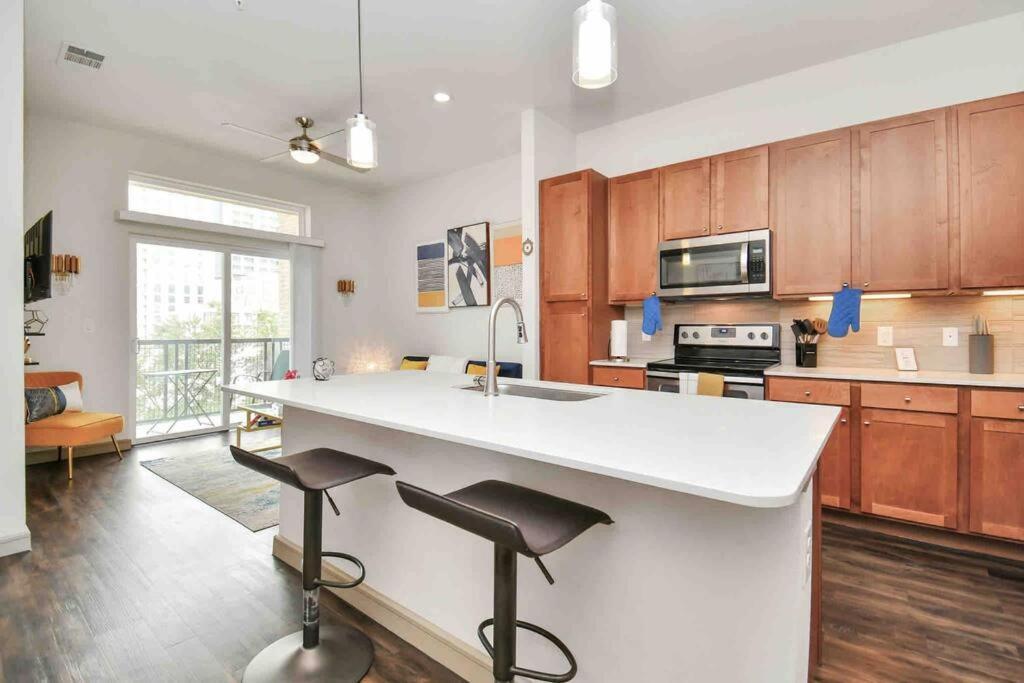 Ferienwohnung Htown Downtown Oasis Houston Exterior foto